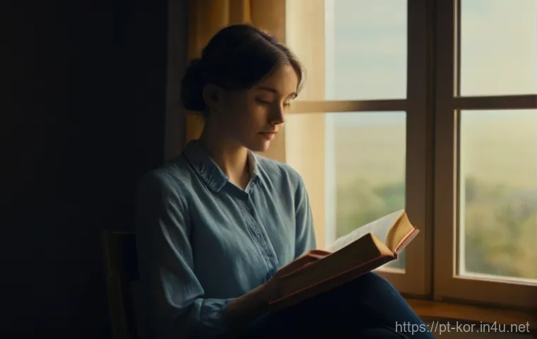 국어 문학 분석에서의 심리적 접근법 - **Prompt:** A teenager, fully clothed in everyday attire, sits on a vintage armchair in a dimly lit,...